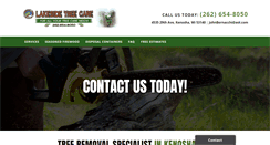Desktop Screenshot of lakesidetree-disposal.com